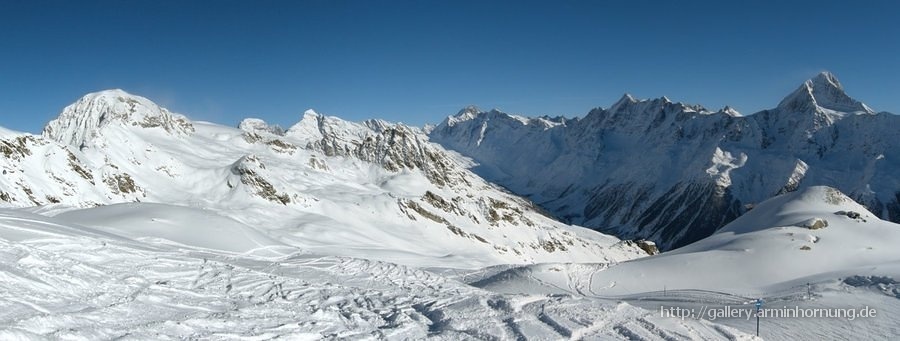 On the slopes (panorama)