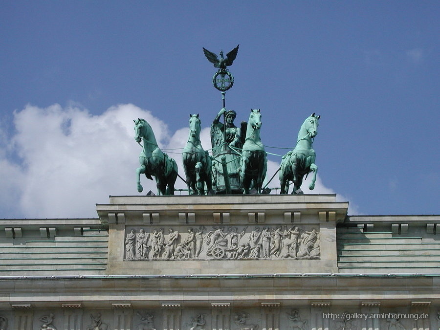 Nahaufnahme Brandenburger Tor
