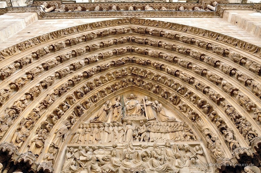 Entry to Notre Dame