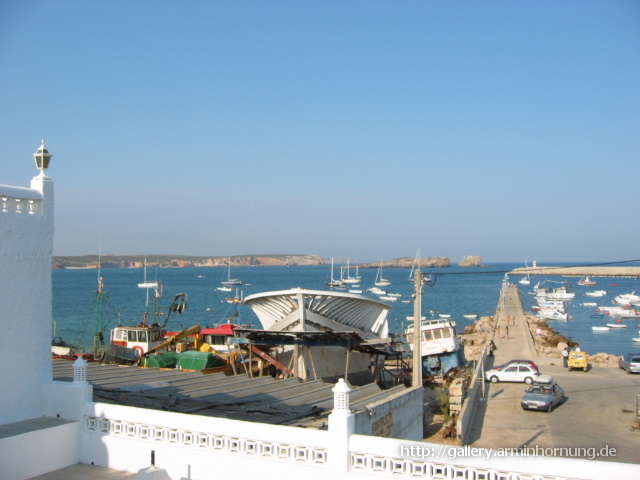 Der Hafen in Sagres