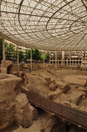 The Roman theater