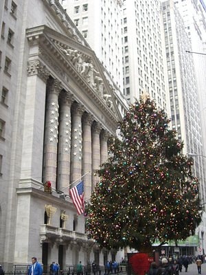 NY Stock Exchange  - es weihnachtet!
