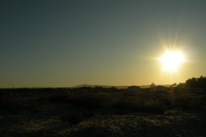 Evening on the island of Tavira