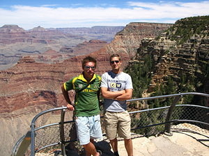 Me and Mike at the Grand Canyon
