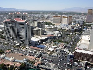 The Strip, seen from the Eiffel Tower