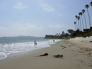 The coast in Santa Barbara