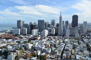 San Francisco Downtown from Coit Tower