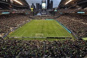 Full Stadium at Seattle Sounders vs. Columbus Crew