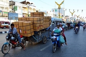 On the border to Myanmar