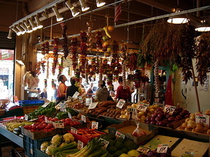 Gemüse auf dem Public Market