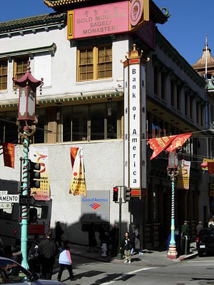 Bank of America in Chinatown
