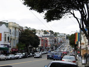 Castro, the gay district of San Francisco