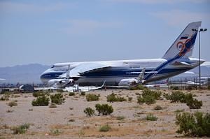 A giant Antonov at Las Vegas Airport