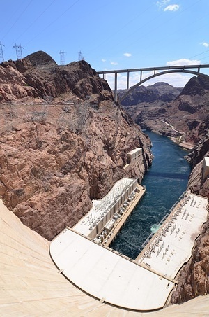 Hoover Dam wideangle