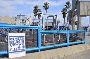 At the Muscle Beach