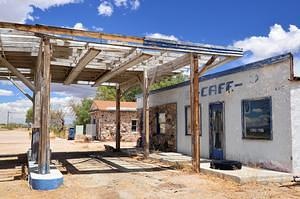 Abandoned Cafe at Route 66