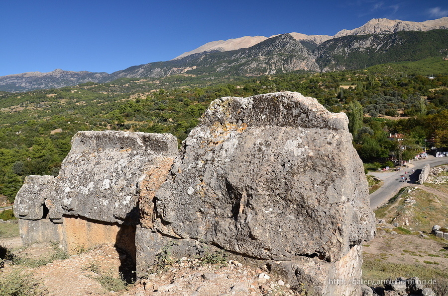 Lycian tombs at Tlos
