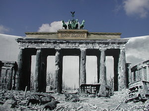 Das Brandenburger Tor... aktuell und vor 60 Jahren