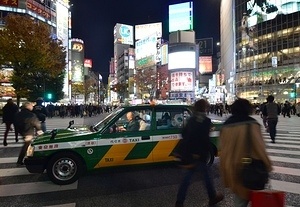 Cab at Shibuya