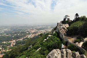 The view from Sintra Castle