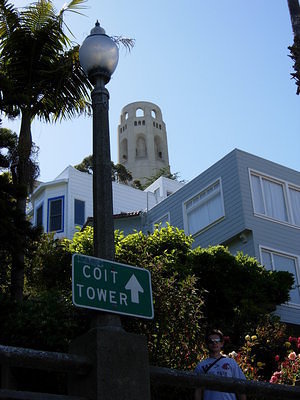 Stairs to the Coit Tower