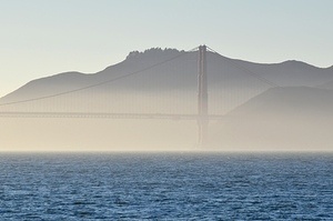 Fog at the Golden Gate Bridge