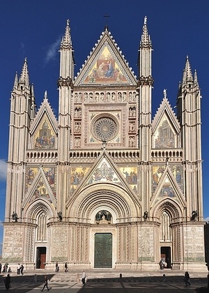 Orvieto Cathedral, front facade