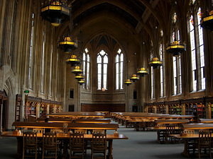 Lesesaal der Suzallo Library... hat was von Harry Potter ;)