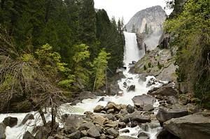 Vernal Fall at the Mist Trail